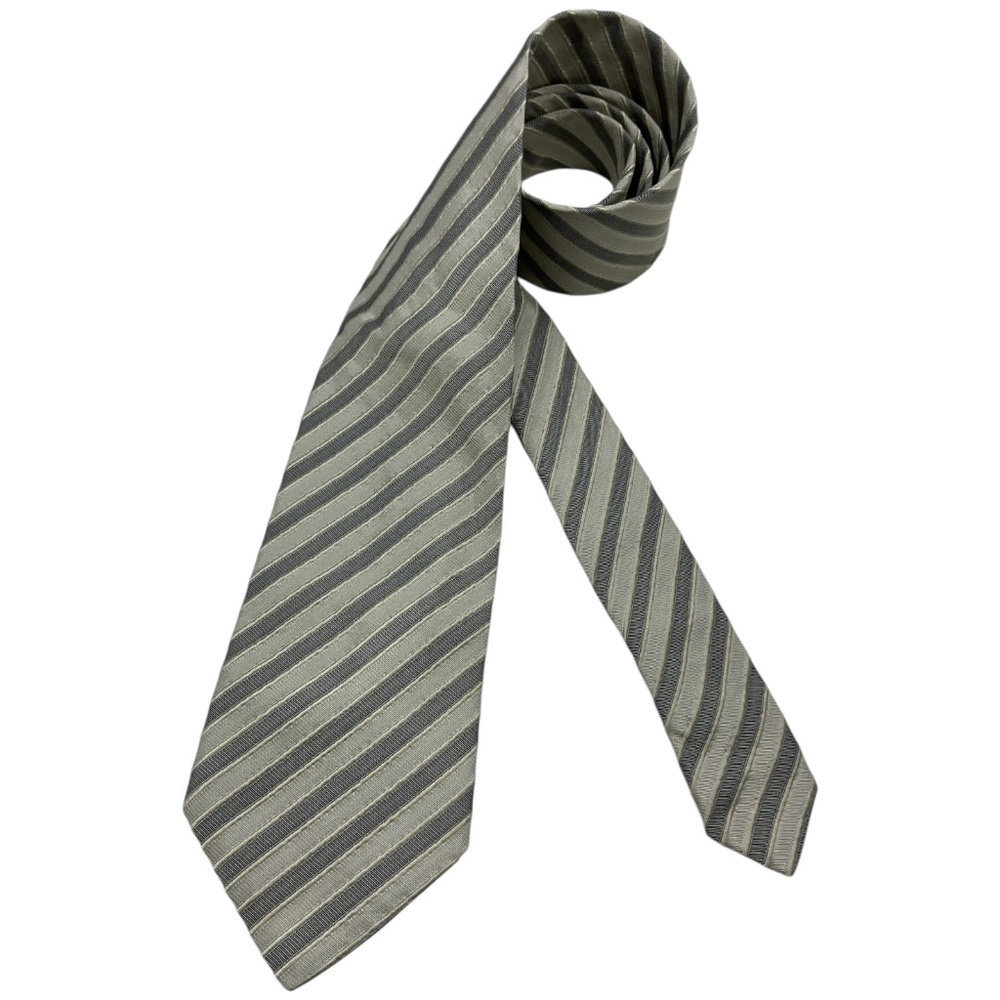 PROCHOWNICK Gary Striped Silk DESIGNER Tie ITALY